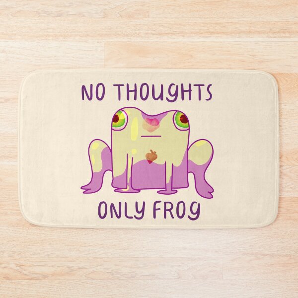 Item preview, No Thoughts, Only Frog, Zombie Frog designed and sold by ForTheFrogWar.