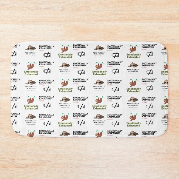Item preview, Emotionally Exhausted Sticker Pack designed and sold by unclejab.