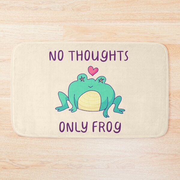 Item preview, No Thoughts, Only Frog, Frog In Love  designed and sold by ForTheFrogWar.