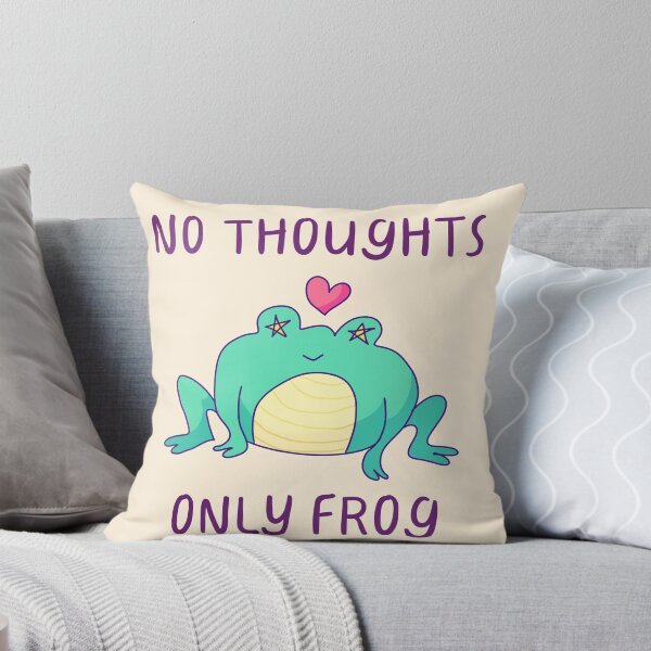 Item preview, No Thoughts, Only Frog, Frog In Love  designed and sold by ForTheFrogWar.