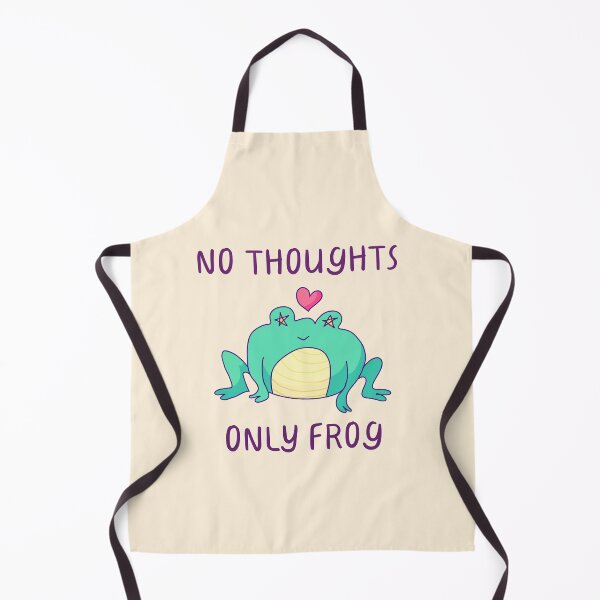 Item preview, No Thoughts, Only Frog, Frog In Love designed and sold by ForTheFrogWar.