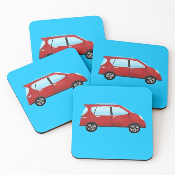 Item preview, Red car designed and sold by Nadia Arsky.