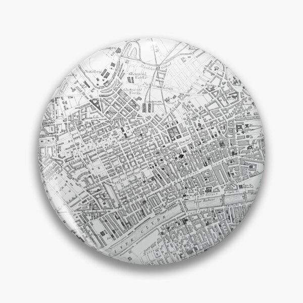 Item preview, Vintage Map of Glasgow, Scotland 1856 designed and sold by yourscotland.