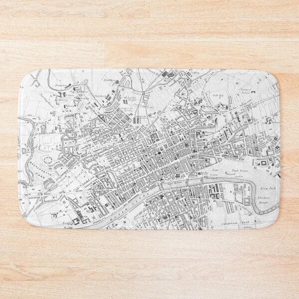 Item preview, Vintage Map of Glasgow, Scotland 1856 designed and sold by yourscotland.