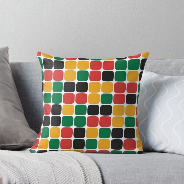 Item preview, Squircle Pattern (Rasta Colours) designed and sold by John Uttley.