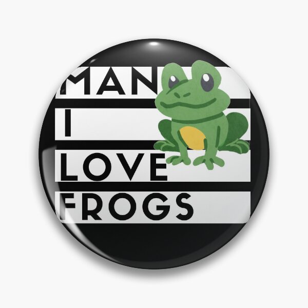 Item preview, Man I Love Frogs designed and sold by Freihalt.