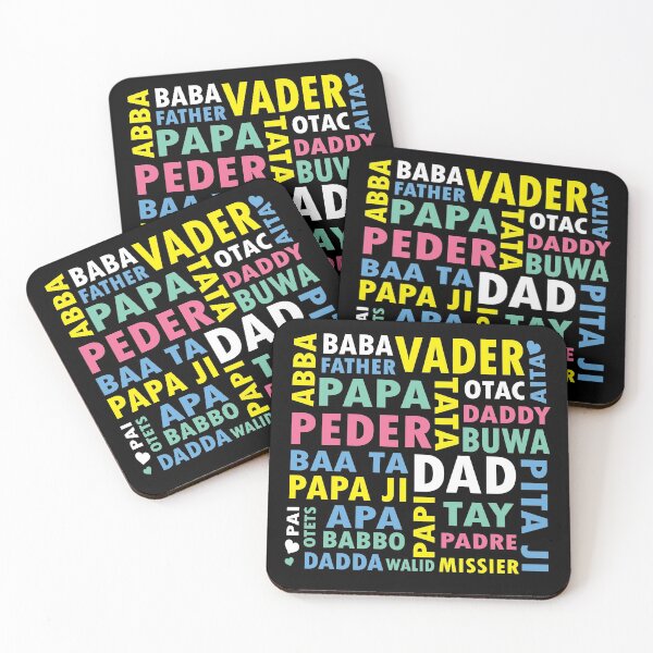 Item preview, papa in different languages designed and sold by MallsD.