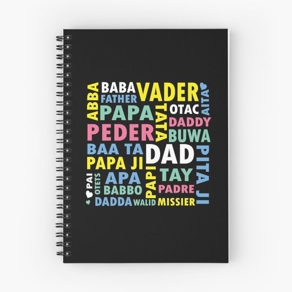 Item preview, papa in different languages designed and sold by MallsD.