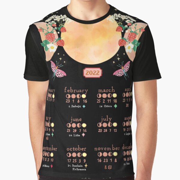 Lunar_Calendar_2022 Graphic T-Shirt