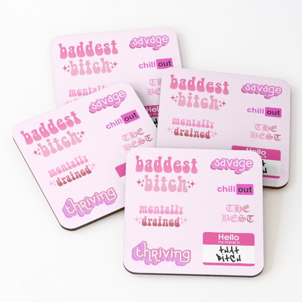 Item preview, Pastel Pink That Bitch Variety Pack designed and sold by everything4eva.