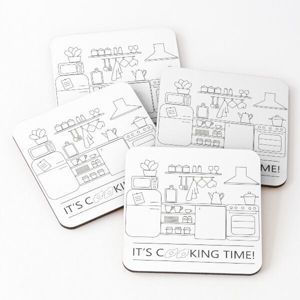 Item preview, Lineart illustration of the theme "Cooking" designed and sold by Z-Irina.