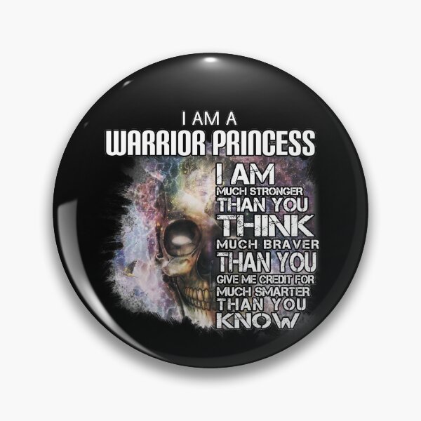 Item preview, Warrior Princess Skull Design designed and sold by primetee.