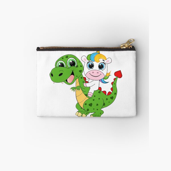 Item preview, Unicorn And Dinosaur - cute and fun designed and sold by AnimalsCartoon.