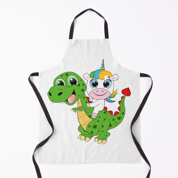 Item preview, Unicorn And Dinosaur - cute and fun designed and sold by AnimalsCartoon.