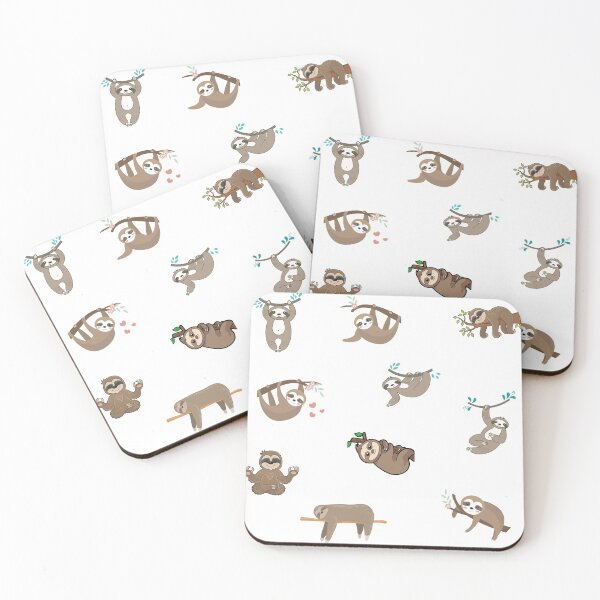 Item preview, Bundle of cute sloth collection. designed and sold by vashumaso.