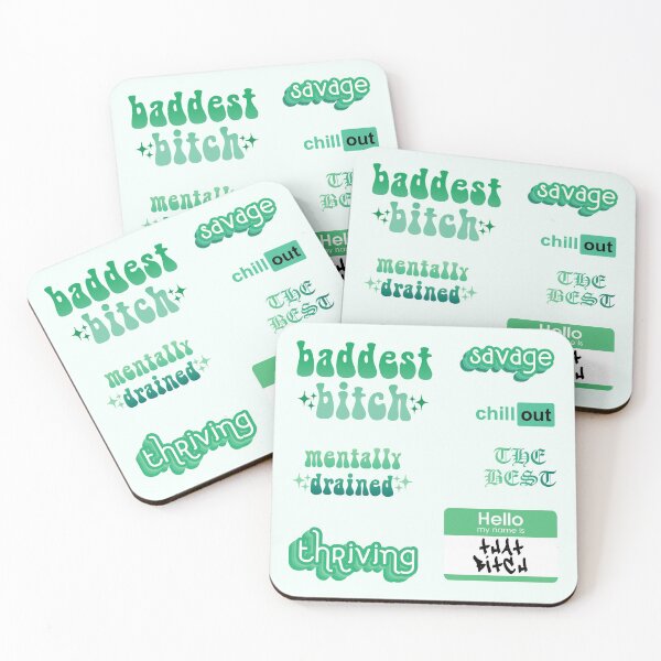 Item preview, Turquoise That Bitch Variety Pack designed and sold by everything4eva.