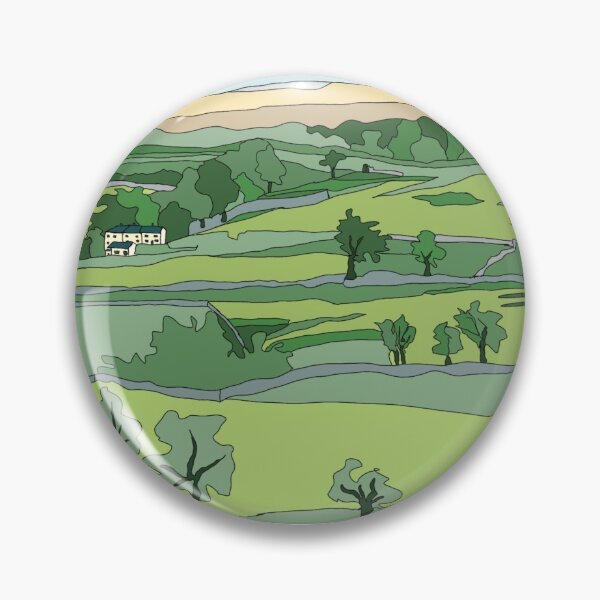 Item preview, Swaledale, Yorkshire Dales National Park - digital art designed and sold by Jenny Cathcart.