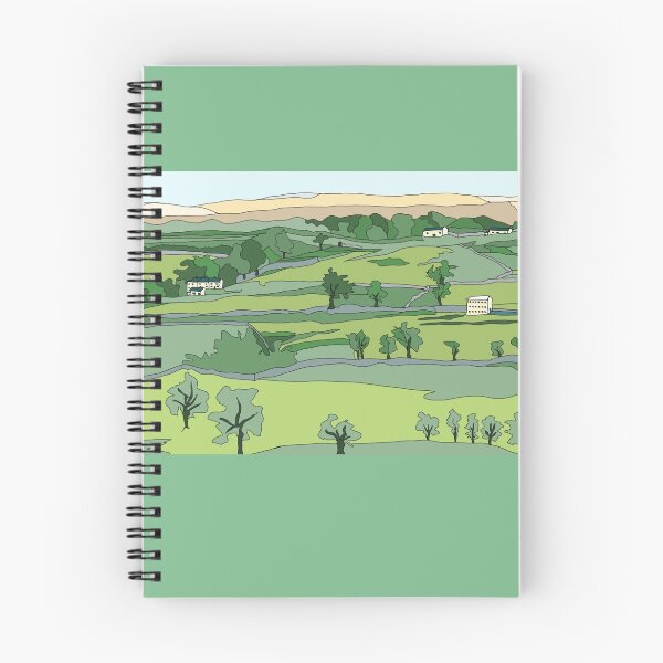 Item preview, Swaledale, Yorkshire Dales National Park - digital art designed and sold by Jenny Cathcart.