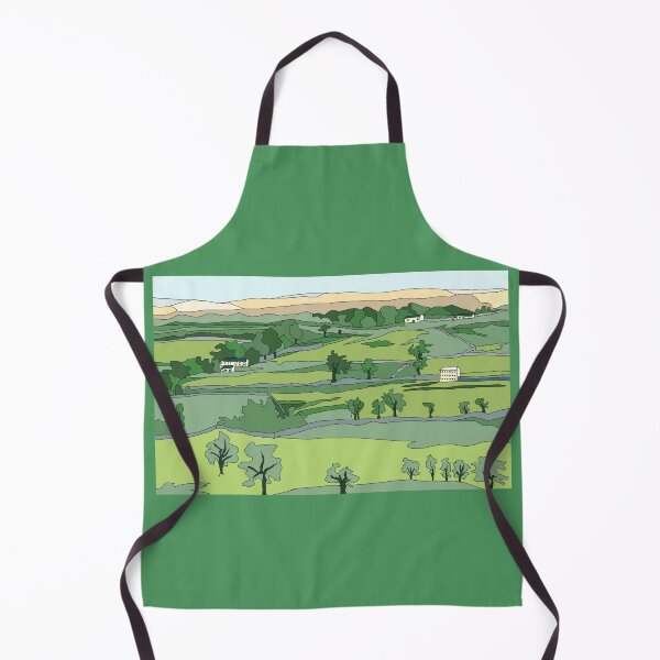 Item preview, Swaledale, Yorkshire Dales National Park - digital art designed and sold by Jenny Cathcart.