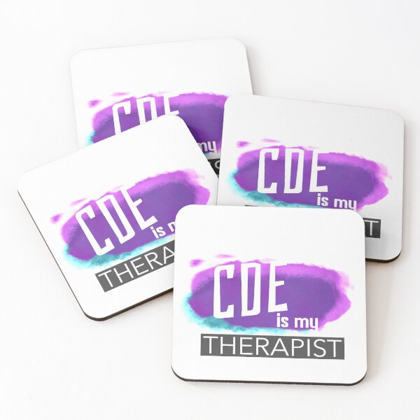 Item preview, CDE is my Therapist designed and sold by JellyAF.
