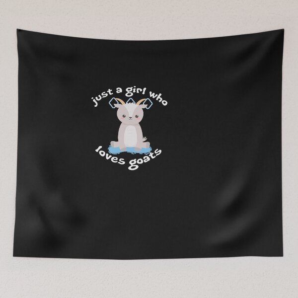 Item preview,  Just A Girl Who Loves Goats designed and sold by HeroProd.
