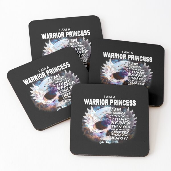Item preview, Warrior Princess Skull Design designed and sold by primetee.