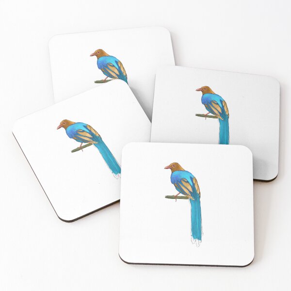 Item preview, Colorful Bird of Paradise Tropical Exotic Bird Pattern Vacation Summer Pattern designed and sold by Gs-arts.