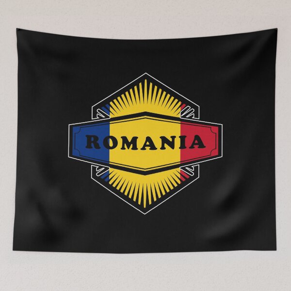 Item preview, Romania Emblem-Flag designed and sold by Gina-Driada.