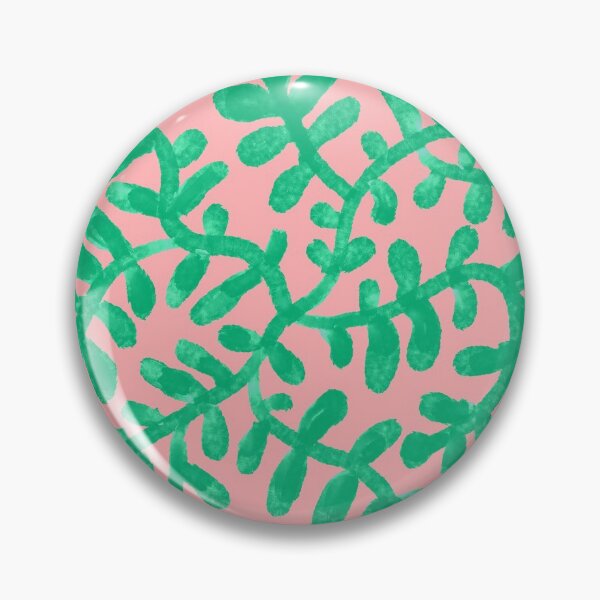 Item preview, Green flora with pink designed and sold by valdegilde.