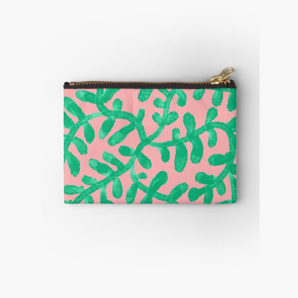 Item preview, Green flora with pink designed and sold by valdegilde.