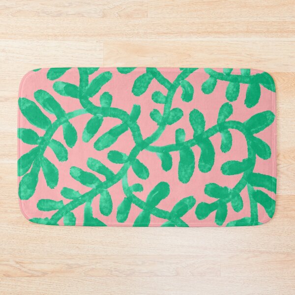 Item preview, Green flora with pink designed and sold by valdegilde.