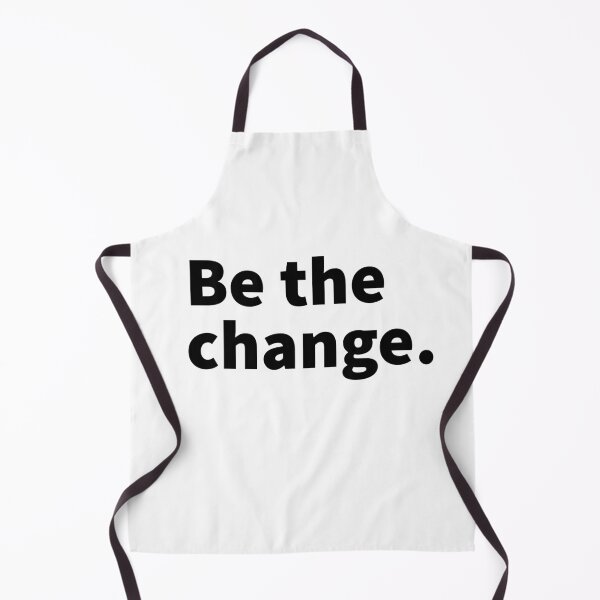 Item preview, be the change, basic deisgn designed and sold by Happy Soul Store.