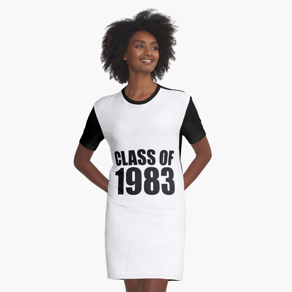 Class of 83 1983 Graduation High School Reunion Vintage T-Shirt