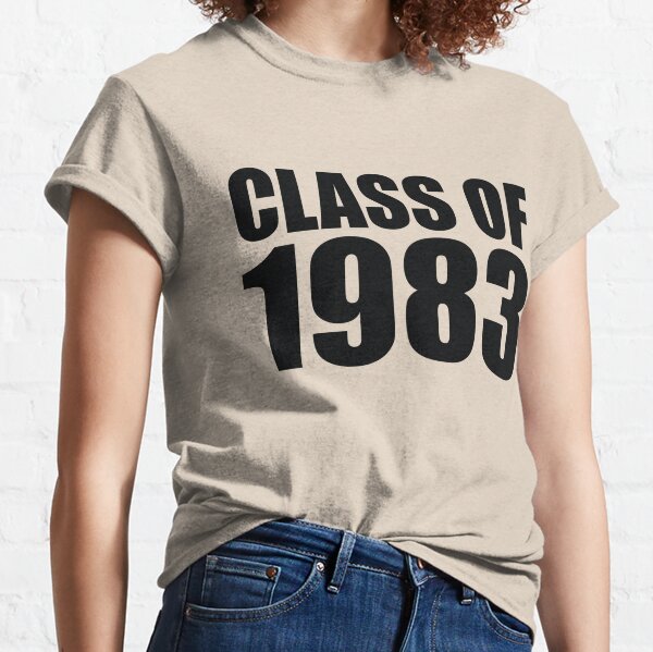 Class of 83 1983 Graduation High School Reunion Vintage T-Shirt