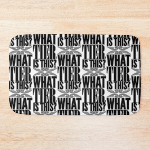 Item preview, What Tier is This? designed and sold by Jokertags.