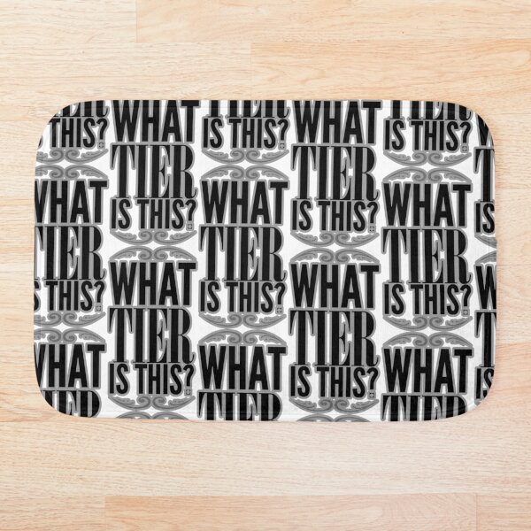 Item preview, What Tier is This? designed and sold by Jokertags.