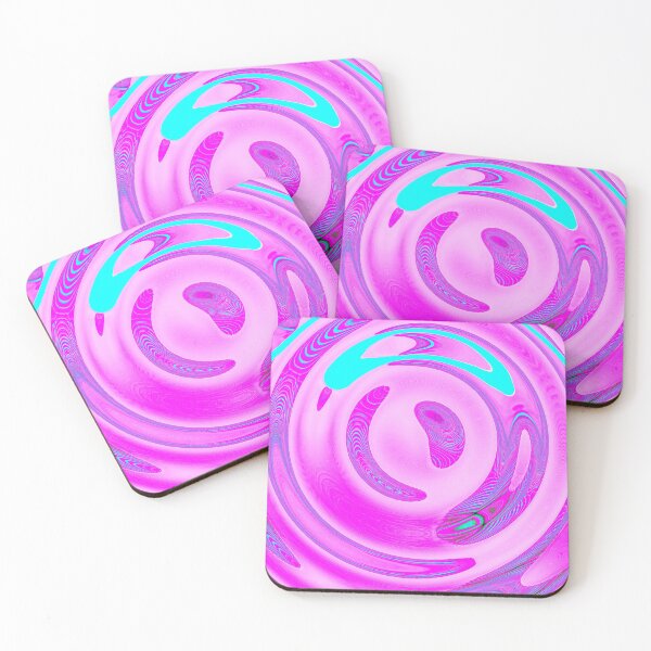 Item preview, Waterdrop Ripple Vaporwave Art Pattern designed and sold by glitchhub.