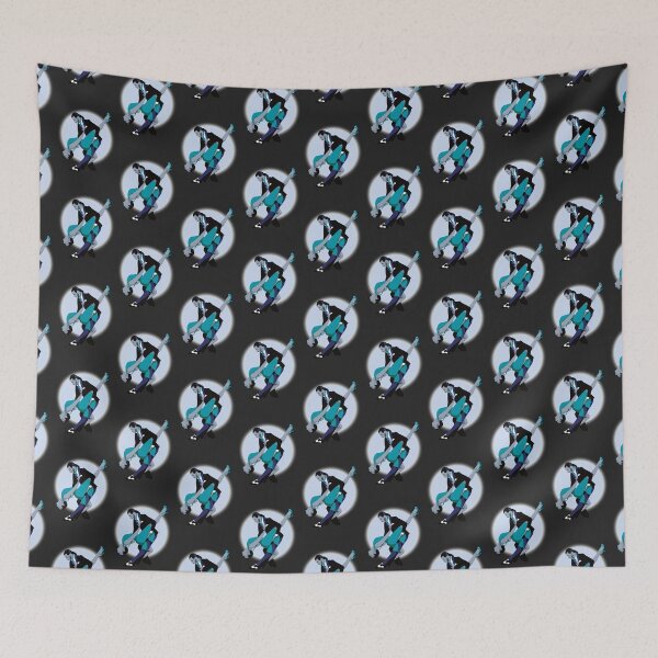 Item preview, Tango Dancers - Turquoise & Blue designed and sold by ladyfacecreates.