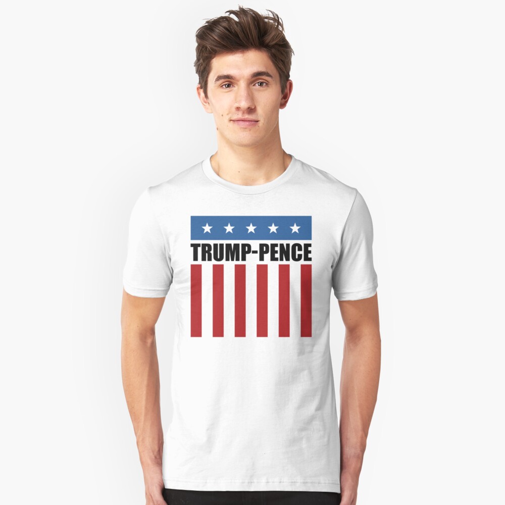 Trump Pence 2016 Slim Fit T-Shirt