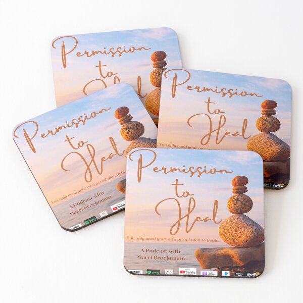 Item preview, Permission to Heal Podcast designed and sold by Marci Brockmann.