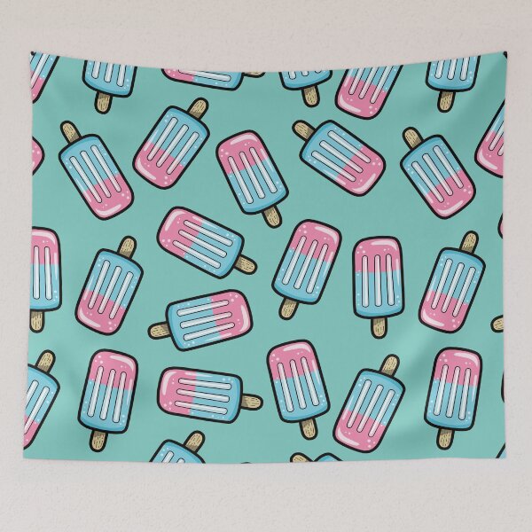 Item preview, Ice Lolly Green Pattern designed and sold by keeleypost.