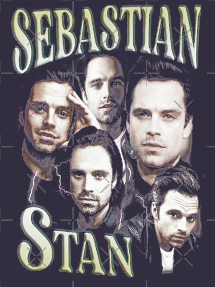 Sebastian Stan Retro Vintage T-Shirt