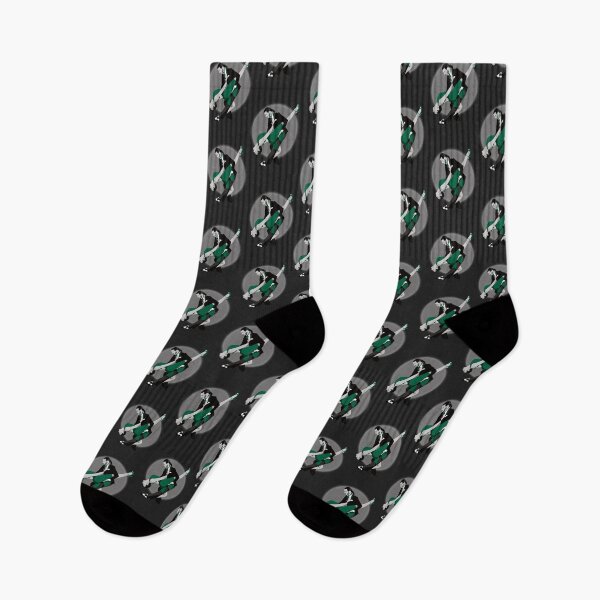 Item preview, Tango Dancers - Green & Grey designed and sold by ladyfacecreates.
