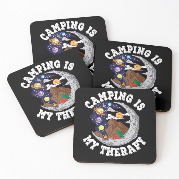 Item preview, Camping is my therapy designed and sold by Stndor.