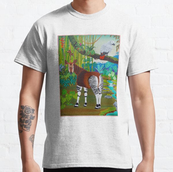 Enigmatic Okapi Tee Unique Okapi Lovers Shirt for Wildlife Enthusiasts -   Canada