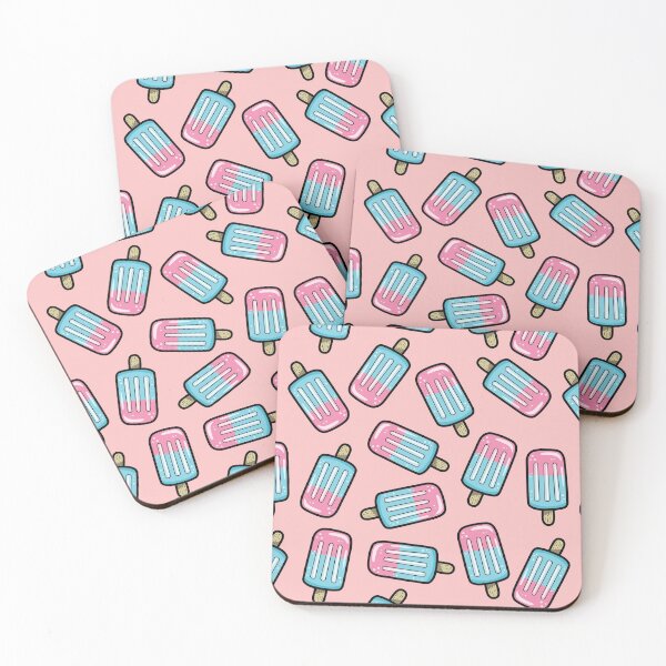 Item preview, Ice Lolly Pink Pattern designed and sold by keeleypost.
