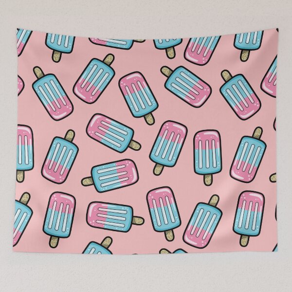 Item preview, Ice Lolly Pink Pattern designed and sold by keeleypost.