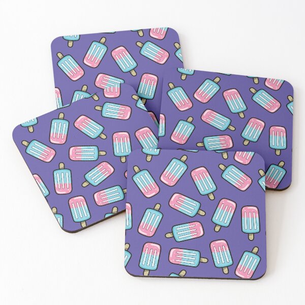 Item preview, Ice Lolly Purple Pattern designed and sold by keeleypost.