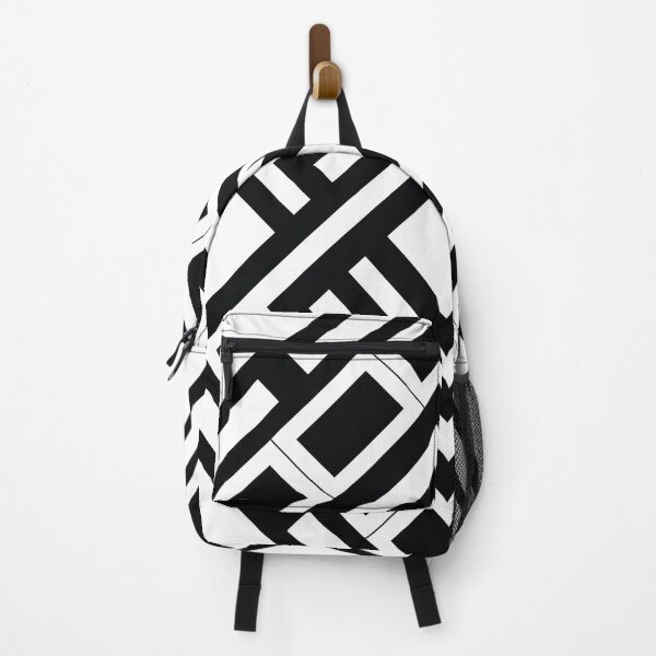 Item preview, Black and White Minimalist Art - Rhombus shape - black and white diamond shape designed and sold by allpalgo.