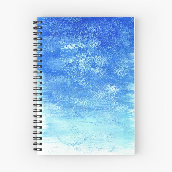 Item preview, Pintura abstracta textura azul designed and sold by Fishik.